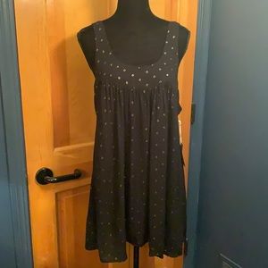 NWT Knot Sisters Black and Gold Dress